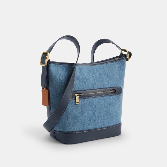 Jude Duffle Bag In Signature Denim - Picture 2 of 3